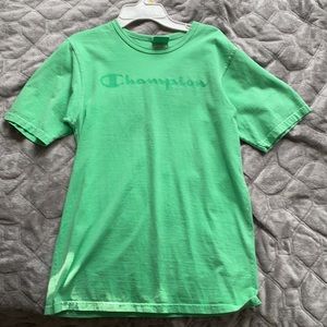 Men’s champion mint green t-shirt